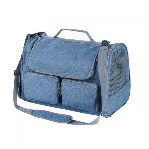 Pet Carrier with 2 Front Storage Pockets