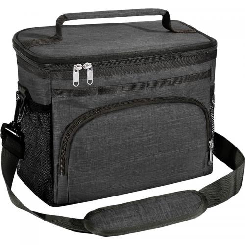 Gray Oxford Cooler Bag