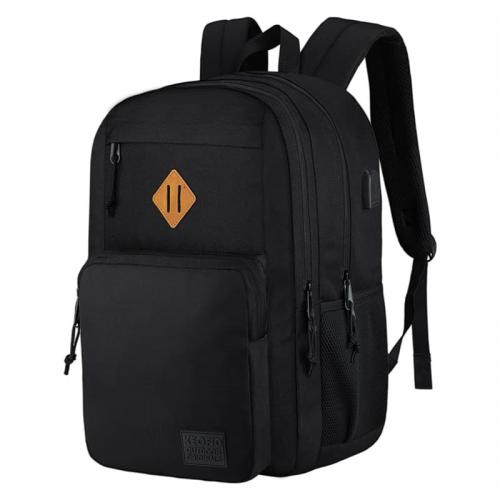 Nylon School Laptop Backpack